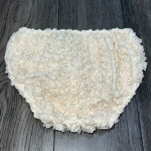 Rose cluster dressy baby bloomer diaper cover
